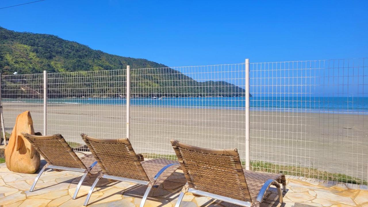 Pousada Areia E Mar Ubatuba Exteriör bild